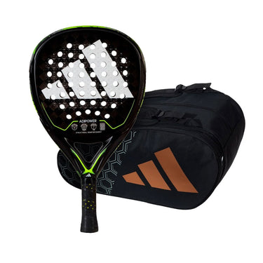 ADIDAS ADIPOWER 3.2 Racket + ADIDAS CONTROL Bronze Racketväska