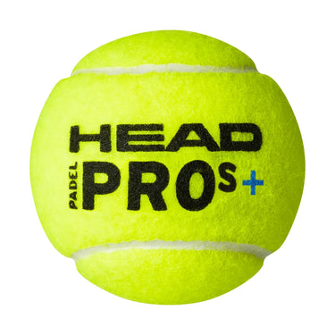 BOTE 3 Pelotas HEAD Padel PRO S+