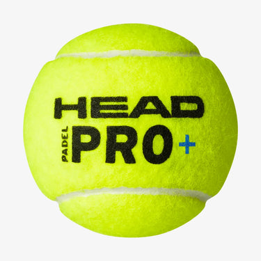 BOTE 3 Pelotas HEAD Padel PRO +