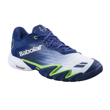BABOLAT JET PREMURA 3 Men Blau/Grün FW26 JUAN LEBRON (Padelschuhe)