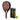 BLACK CROWN PITON 8.0 Racket + 2 Cans of 3 WILSON PREMIER PADEL SPEED Balls