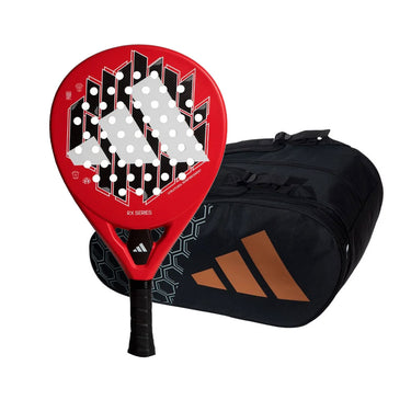 Pala ADIDAS RX Series Red + Paletero ADIDAS Control Bronze