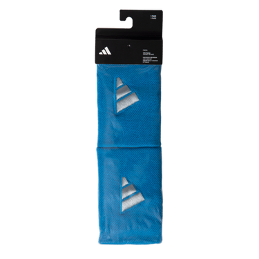 Muñequeras Adidas L Azul/Gris X2