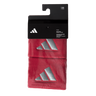 Muñequeras Adidas S Rojo/Gris X2