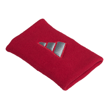 Muñequeras Adidas L Rojo/Gris X2