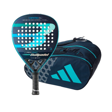 Pala BULLPADEL VERTEX 03 COMFORT 2022 + Paletero ADIDAS CONTROL 3.2 Navy