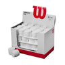 Caja Overgrip PRO WILSON Liso Blanco 60 Uds