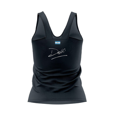 BULLPADEL BRETE  Negra DELFI BREA SS24 (Camiseta Oficial)