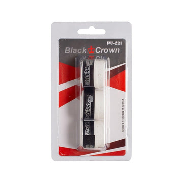 BLISTER Overgrips BLACK CROWN 3 Uds