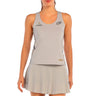 Camiseta mujer Bullpadel ACORA PREMIER PADEL gris #Color_Gris