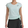 Camiseta mujer Bullpadel ADOROS verde #Color_Verde