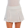Falda mujer Bullpadel ADOSO PREMIER PADEL blanca #Color_Blanco