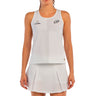 Camiseta mujer Bullpadel ADRES PREMIER PADEL blanca #Color_Blanco