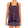 Camiseta mujer Bullpadel AGORE PREMIER PADEL negra #Color_Negro