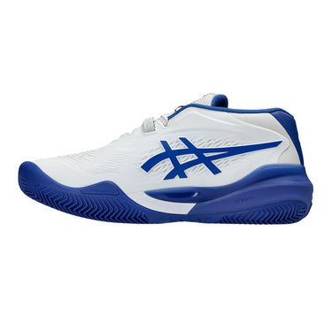 ASICS GEL-RESOLUTION X Clay Branco/Azul FW25 (Tênis) 