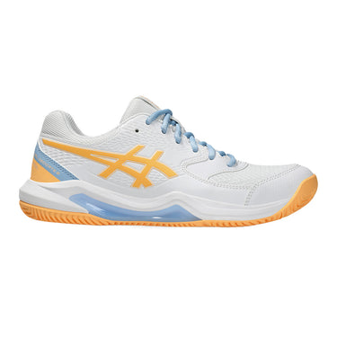 ASICS GEL DEDICATE 8 Padel White/Orange W FW25 (Shoes)