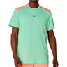 Camiseta Asics Padel Court SS TOP Mike Yanguas FW25 verde #Color_Verde