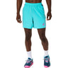 Short de pádel Asics Padel Court 7IN Mike Yanguas SS25 #Color_Azul_Oscuro