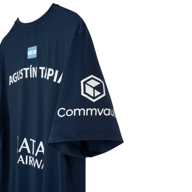 NOX SPONSORS AT10 Mörkblå AGUSTIN TAPIA 2026 (Officiella T-shirt)