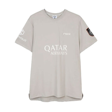 NOX SPONSORS AT10 Grå AGUSTIN TAPIA 2026 (Officiella T-shirt)