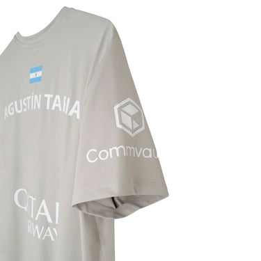 NOX SPONSORS AT10 Grå AGUSTIN TAPIA 2026 (Officiella T-shirt)
