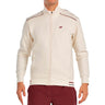Sudadera hombre Bullpadel ABADIN blanca #Color_Blanco