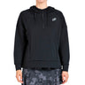 Sudadera mujer Bullpadel BATEO negra #Color_Negro
