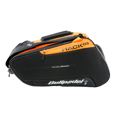 BULLPADEL BPP-24012 HACK 2024 Arancione/Nero PAQUITO NAVARRO (Borsa porta racchette)