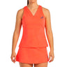 Camiseta mujer Bullpadel Cortega naranja #Color_Naranja