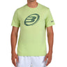Camiseta hombre Bullpadel LANDE amarilla #Color_Amarillo