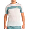 Camiseta hombre Bullpadel LIBIO blanca #Color_Blanco