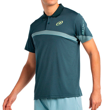 BULLPADEL LUCIR Verde Escuro Masculino (Polo)