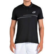 Polo hombre Bullpadel MENKAR negro #Color_Negro