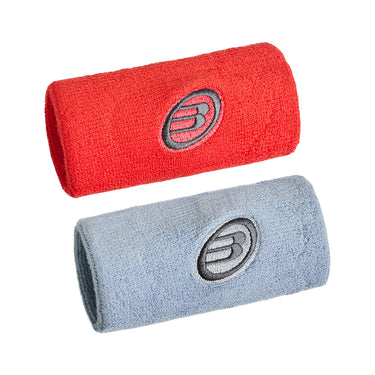 BULLPADEL BPMU262 I Red/Grey Wristbands
