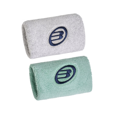 BULLPADEL BPMU263 I Grey/Green Wristbands