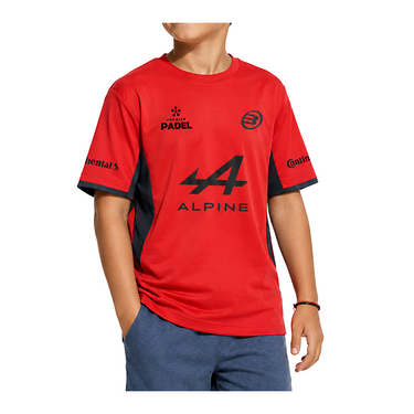 BULLPADEL MENSA JR Rojo FW26 FEDE CHINGOTTO (Camiseta Oficial)