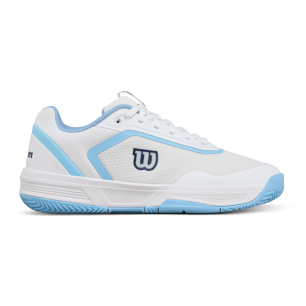 wilson courtglide w white/blue ss26 women's padel shoes