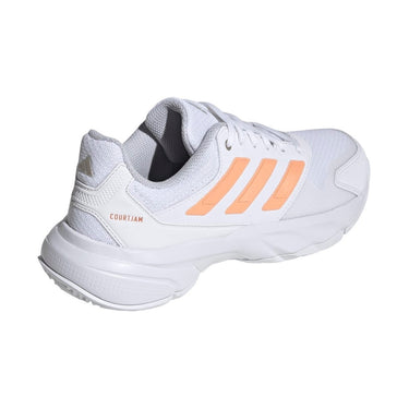 ADIDAS COURTJAM CONTROL 3 W White/Orange SS26 (Padelschuhe)