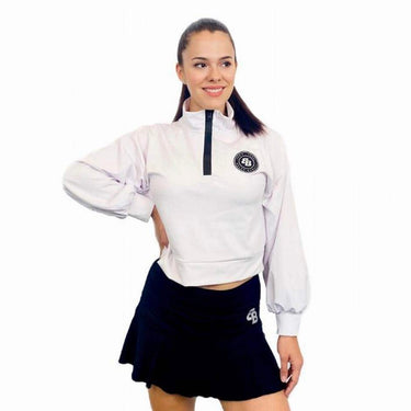 BELEN BERBEL CROPPED BLANCA (Sudadera)