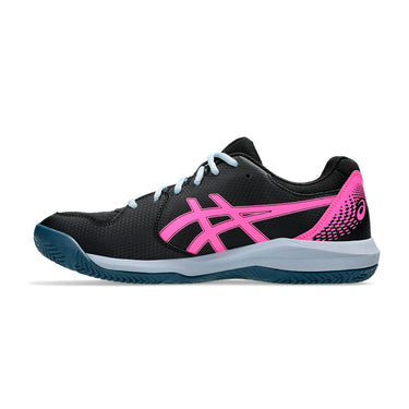 ASICS GEL DEDICATE 8 Padel Negro/Energy Aqua SS25 (Zapatillas)