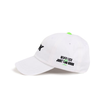 Gorra Lok Never Luck Blanco