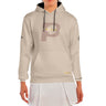 Sudadera mujer Bullpadel Aerea Premier Padel beige #Color_Beige