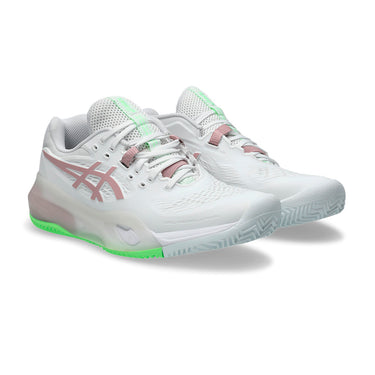 ASICS GEL-RESOLUTION Clay W White/Pink SS26 (Ténis)