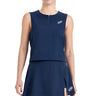 Camiseta mujer Bullpadel GUADISA azul oscuro #Color_Azul Oscuro
