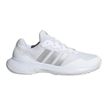 ADIDAS GAMECOURT 2 W White/Silver SS26 (Padelschuhe)