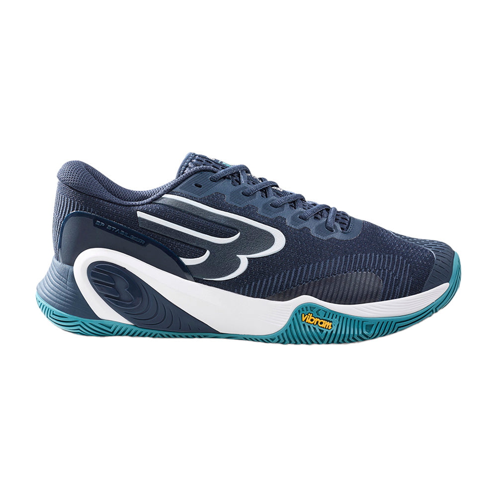 BULLPADEL HACK Vibram 26V Azul PAQUITO NAVARRO (Zapatillas) - 40 / Azul en Padel Market