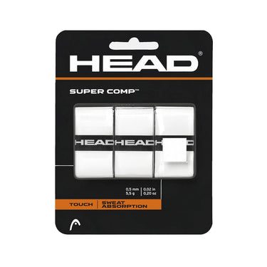 Overgrips HEAD Supercomp 3 Uds White