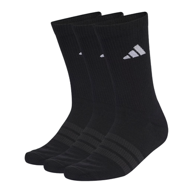 Calcetines Adidas CRW 3 negros y blancos #Color_Negro