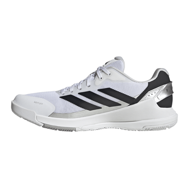 Zapatillas de pádel hombre Adidas Crazyquick LS blancas y negras FW26 Ale Galán #Color_Blanco