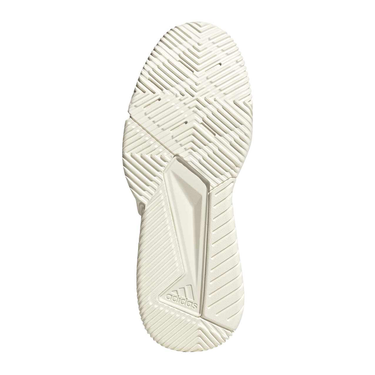 Zapatillas de pádel hombre Adidas Courtquick blancas y doradas FW26 #Color_Blanco